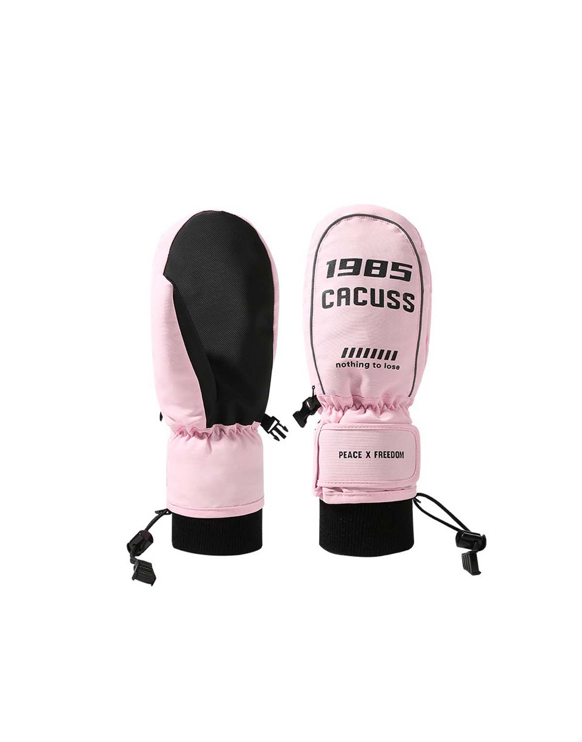 Women's Ski Gloves with Fleece Lining-g41